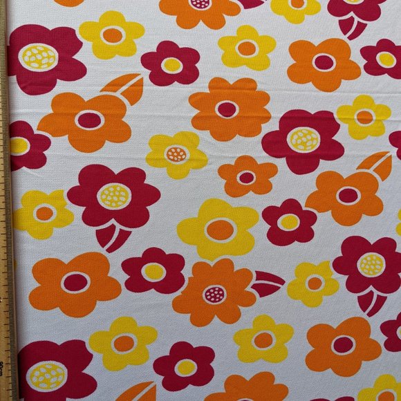 Bright flower swimsuit fabric - Picture 3 of 3